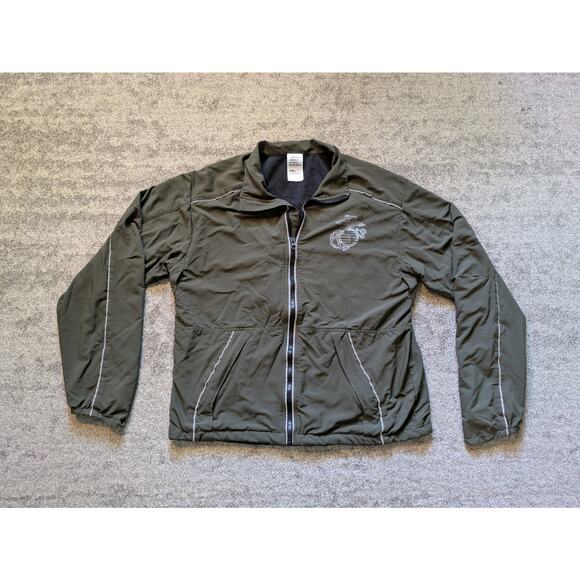 New Balance Other - New Balance USMC MARINES OFFICIAL PT Running Suit Jacket OD Green USA - SMALL